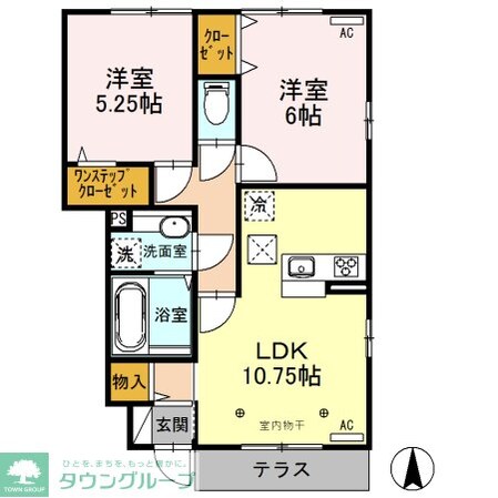 メゾン・ド・ミッシェルの物件間取画像